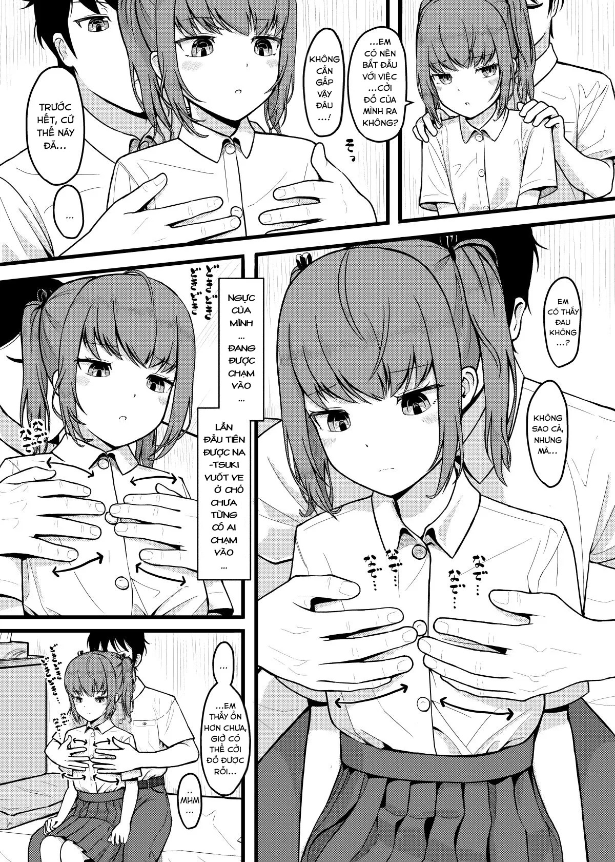 HentaiVN.net - Ảnh 7 - Trái tim mùa hè ( Reup ) [SUMMER HEART'S CONTENT] - Chap 1: Lần đầu be like
