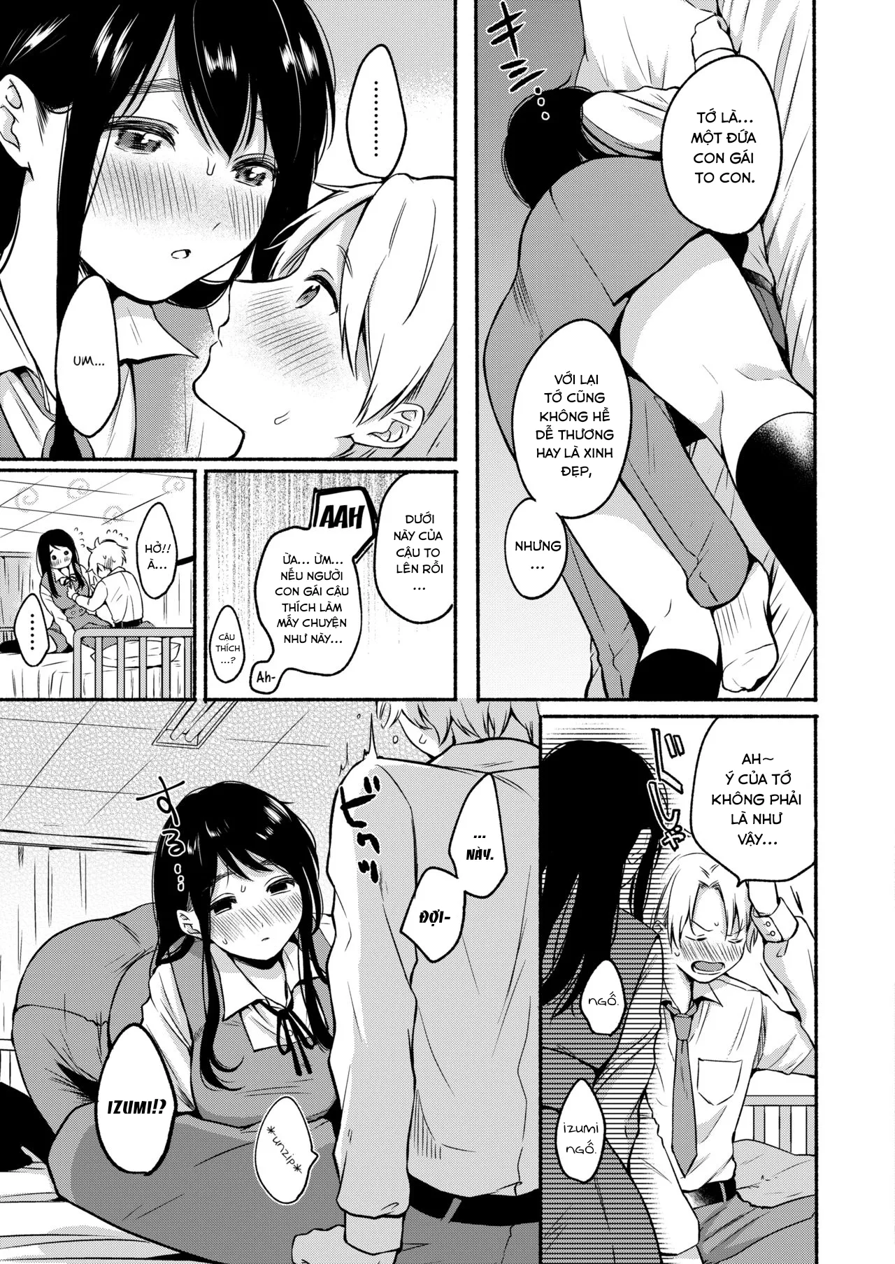 HentaiVN.net - Ảnh 12 - Uso Yume 30-centi [False Dream 30cm] - Oneshot - Có che