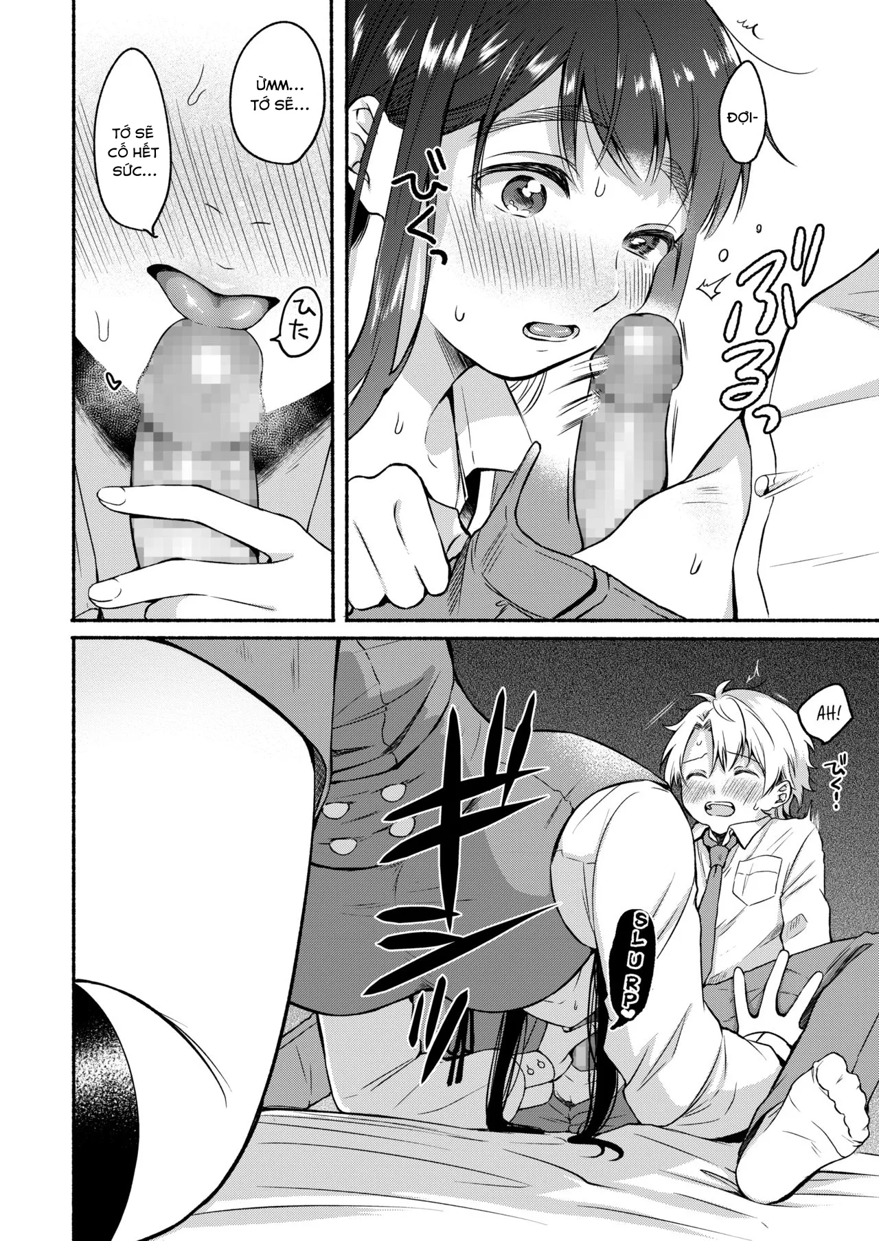 HentaiVN.net - Ảnh 13 - Uso Yume 30-centi [False Dream 30cm] - Oneshot - Có che