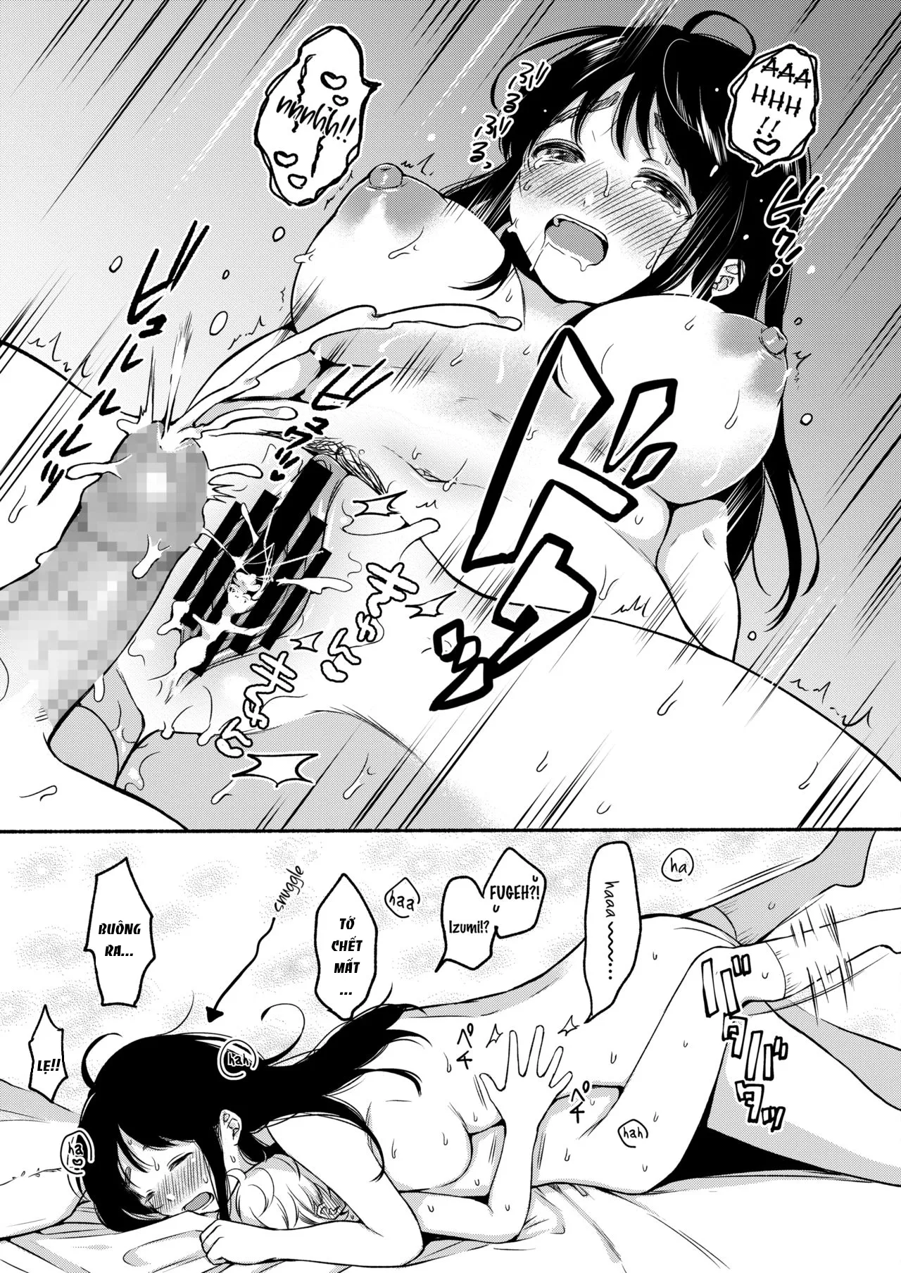 HentaiVN.net - Ảnh 24 - Uso Yume 30-centi [False Dream 30cm] - Oneshot - Có che
