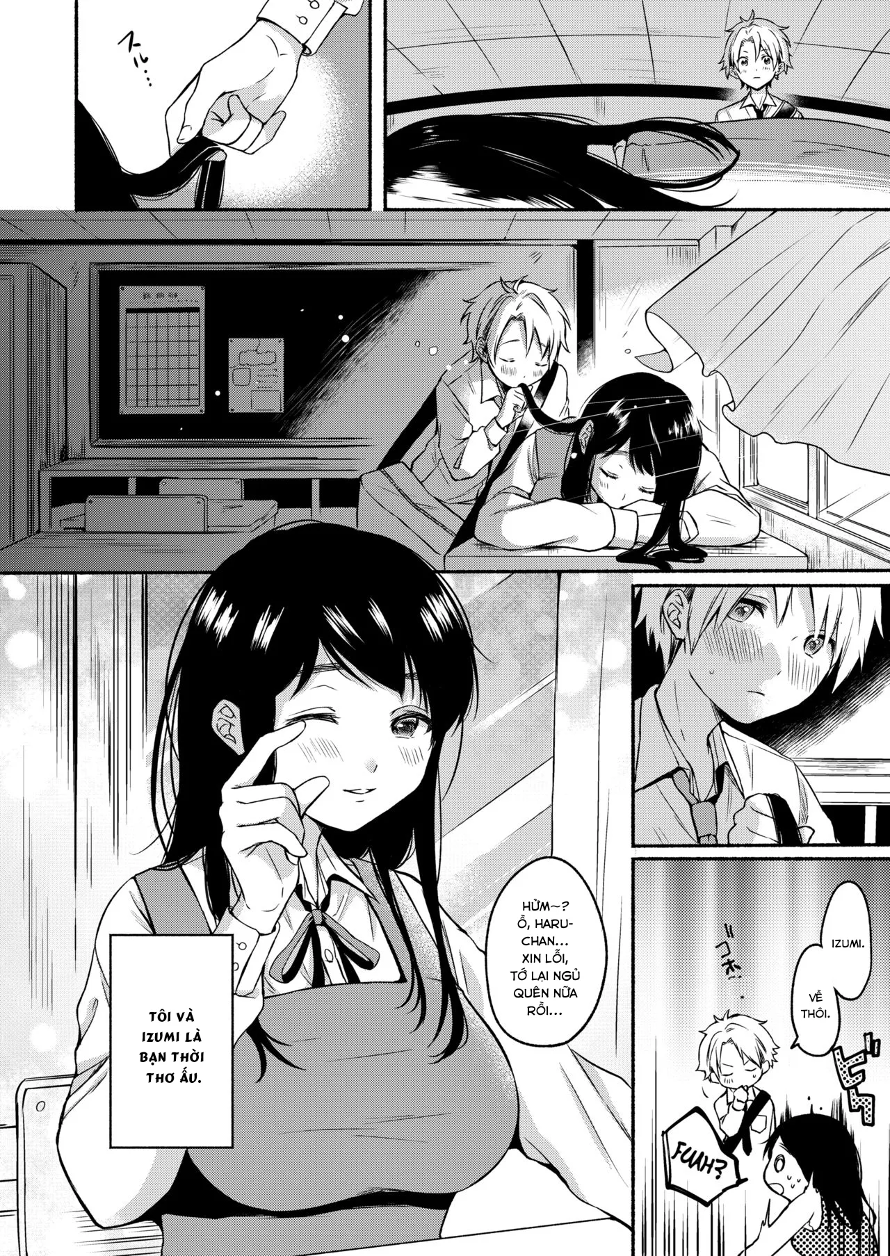 HentaiVN.net - Ảnh 3 - Uso Yume 30-centi [False Dream 30cm] - Oneshot - Có che