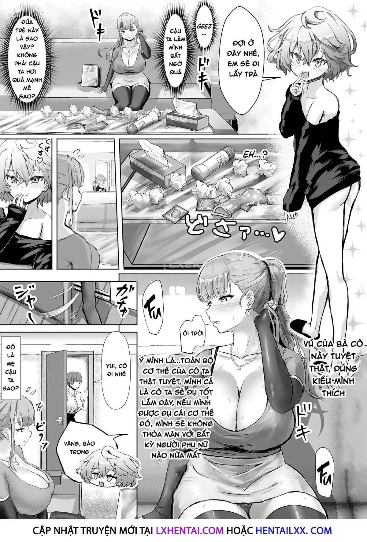 HentaiVN.net - Ảnh 14 - Tsuma ga Midareta Sugata o Boku wa Shiranai [I've Never Seen My Wife Dishevelled] - Oneshot