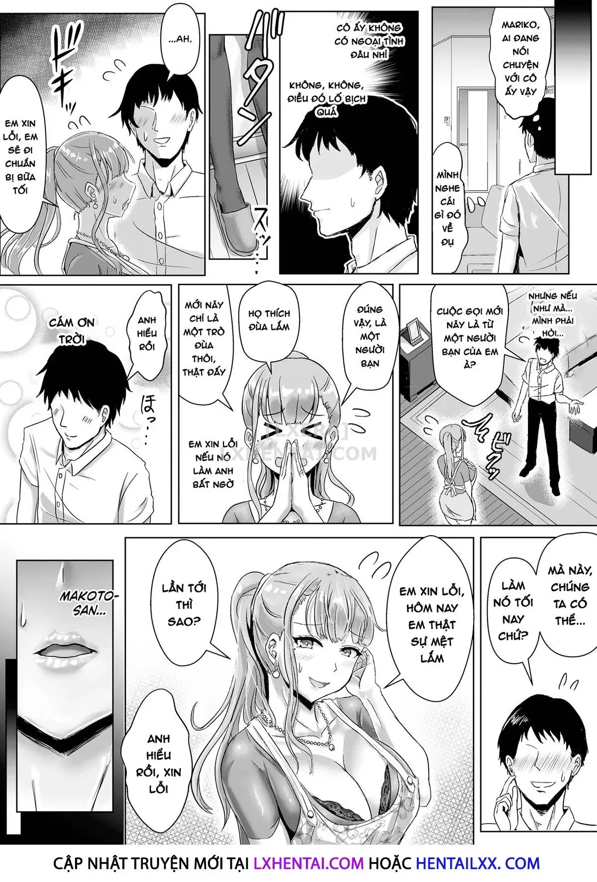 HentaiVN.net - Ảnh 30 - Tsuma ga Midareta Sugata o Boku wa Shiranai [I've Never Seen My Wife Dishevelled] - Oneshot
