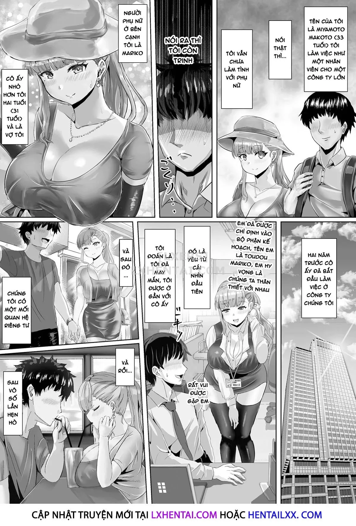 HentaiVN.net - Ảnh 8 - Tsuma ga Midareta Sugata o Boku wa Shiranai [I've Never Seen My Wife Dishevelled] - Oneshot