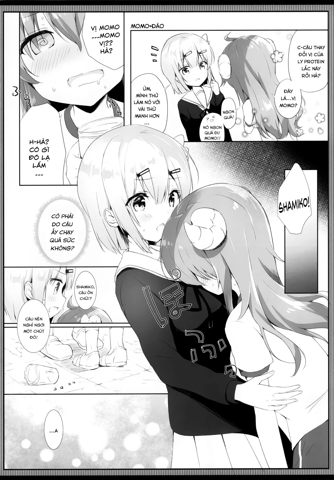 HentaiVN.net - Ảnh 5 - Shamiko wa Yokoshima Mazoku dattan da ne - Oneshot Ngọt