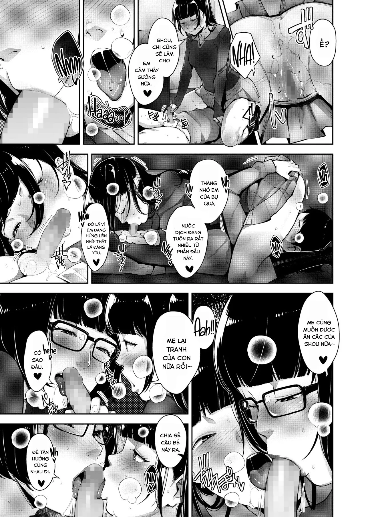 HentaiVN.net - Ảnh 8 - Mama Ane Mama - Oneshot