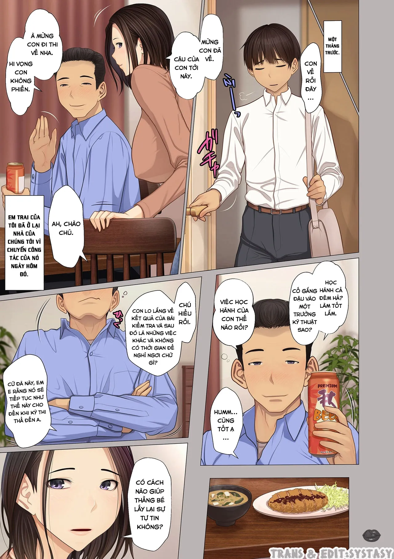 HentaiVN.net - Ảnh 3 - Exam student son and ...Charming... Mother [Juken Musuko to Ageman Haha] - Oneshot