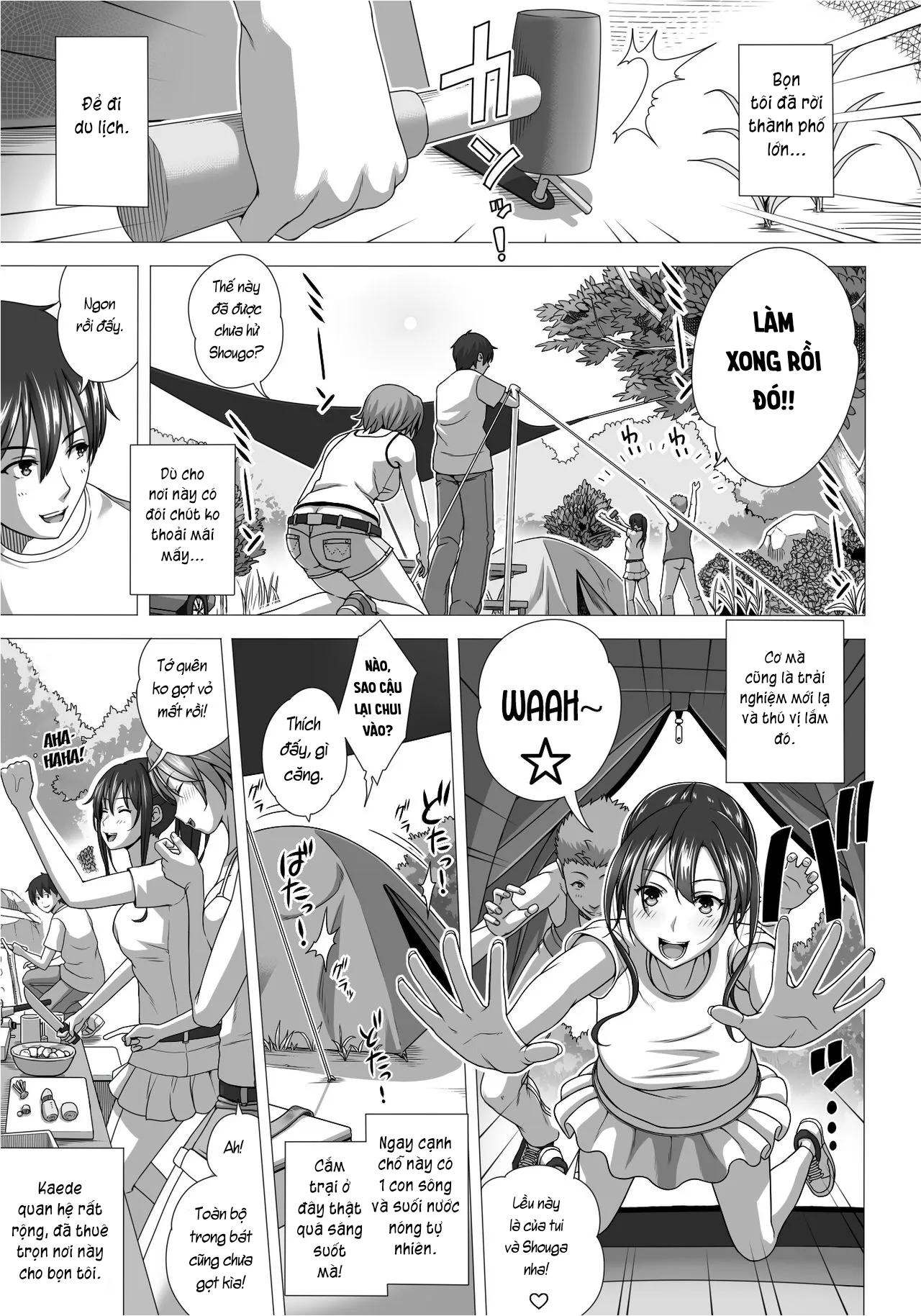 HentaiVN.net - Ảnh 4 - Koibito Gokko 2 [恋人ごっこ2] - Chap 1