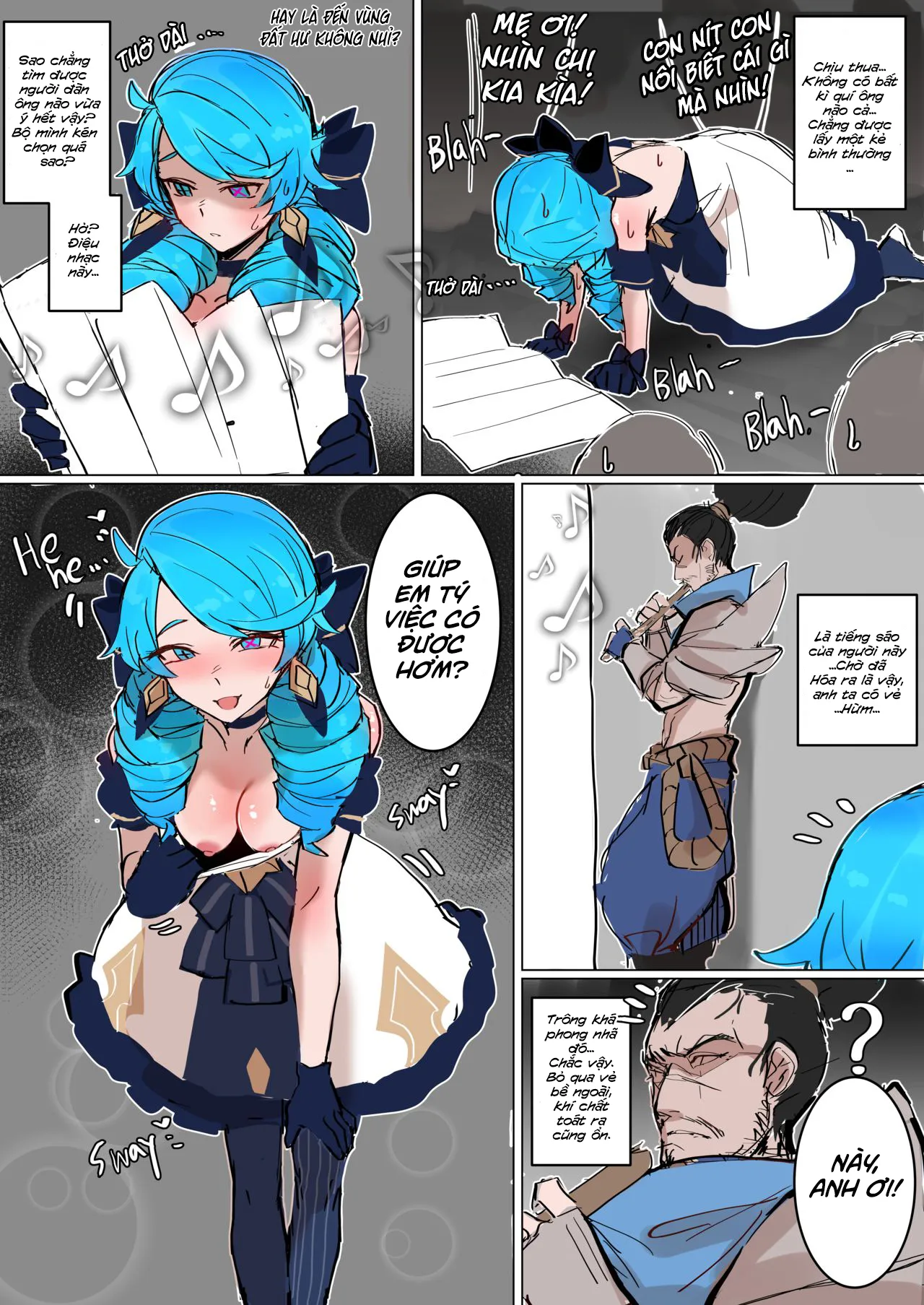 HentaiVN.net - Ảnh 9 - Nửa kia của Gwen [Gwen] - Oneshot