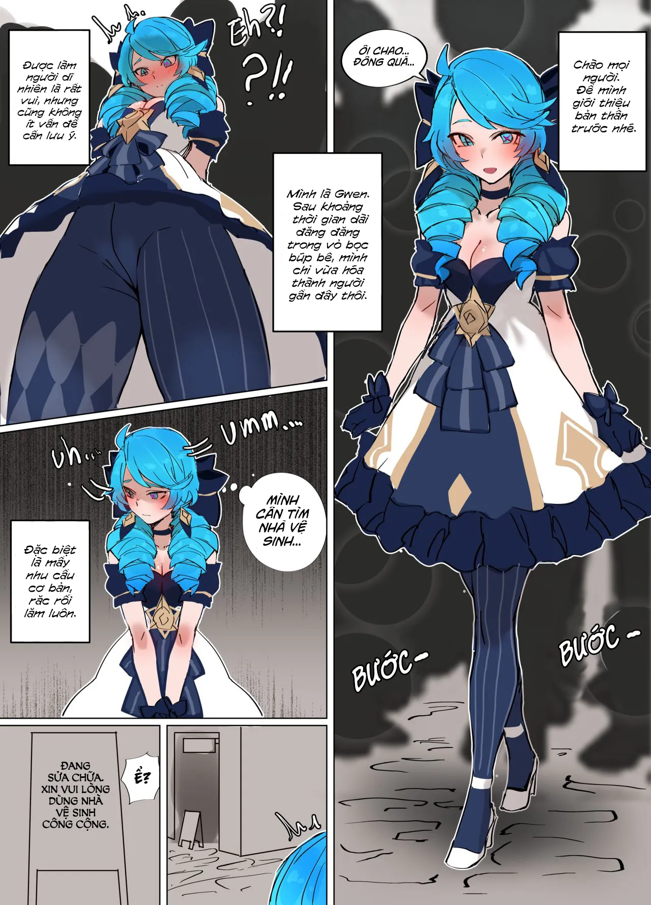 HentaiVN.net - Ảnh 5 - Nửa kia của Gwen [Gwen] - Oneshot