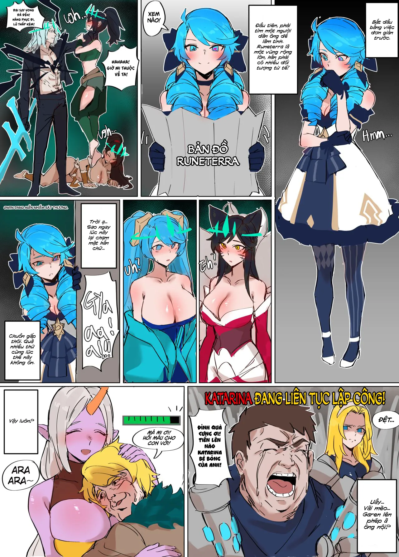 HentaiVN.net - Ảnh 8 - Nửa kia của Gwen [Gwen] - Oneshot