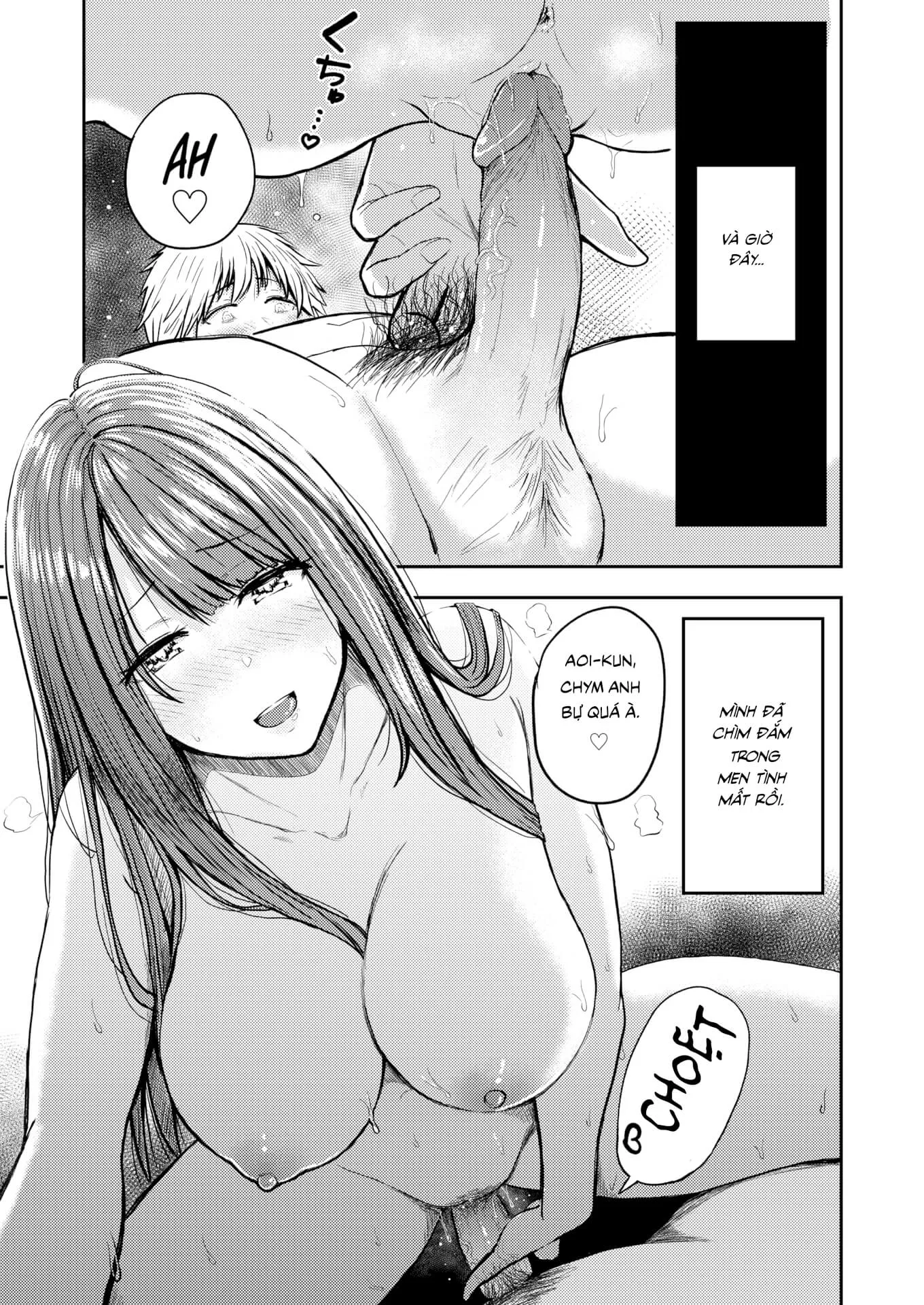 HentaiVN.net - Ảnh 10 - Nanami-san và Aoi-kun - Oneshot