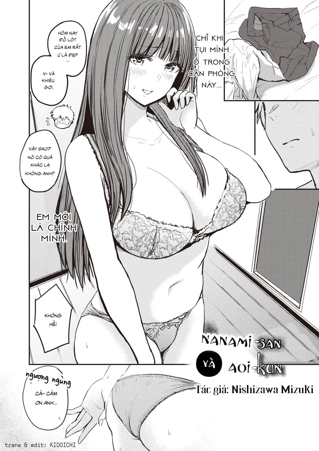 HentaiVN.net - Ảnh 3 - Nanami-san và Aoi-kun - Oneshot