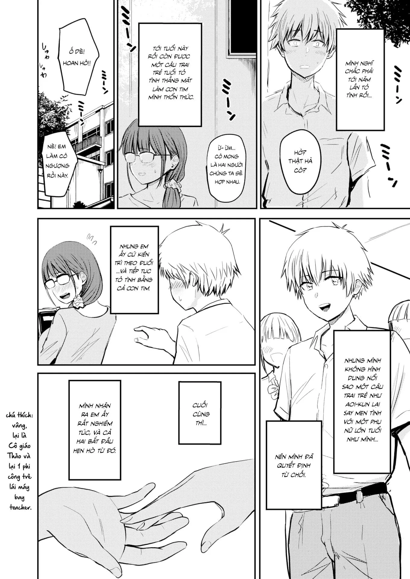 HentaiVN.net - Ảnh 9 - Nanami-san và Aoi-kun - Oneshot