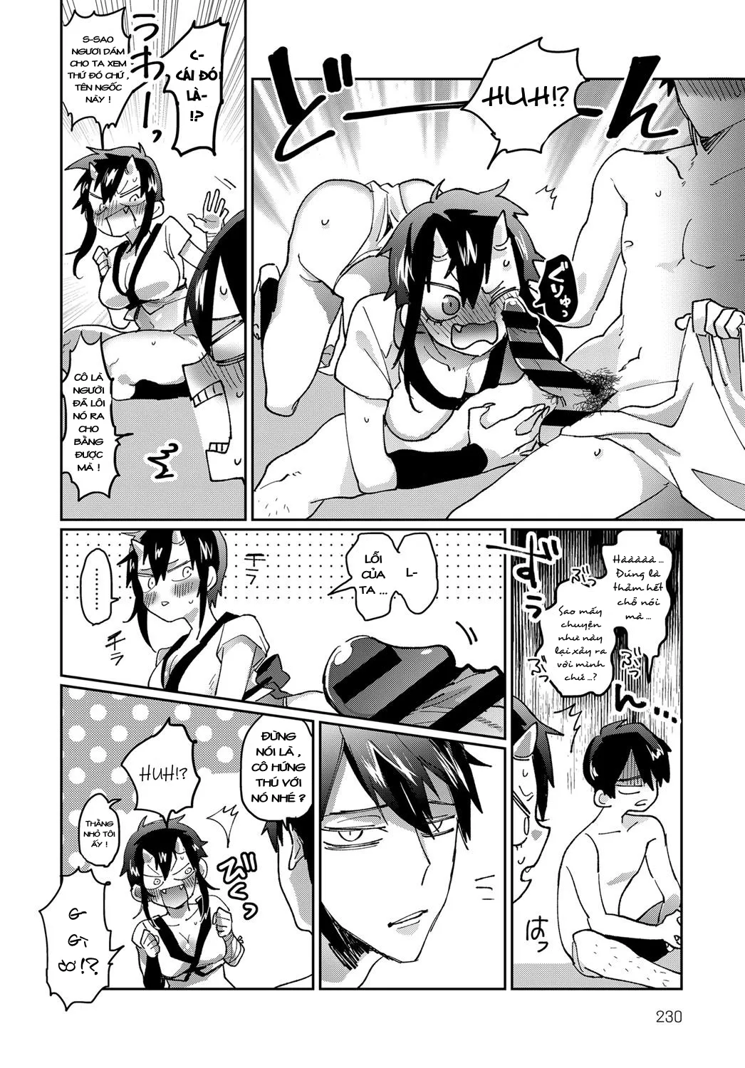 HentaiVN.net - Ảnh 11 - Thu phục nữ quỷ damdang [Shunjou Oni Musume ;Lusty Oni Girl] - Oneshot