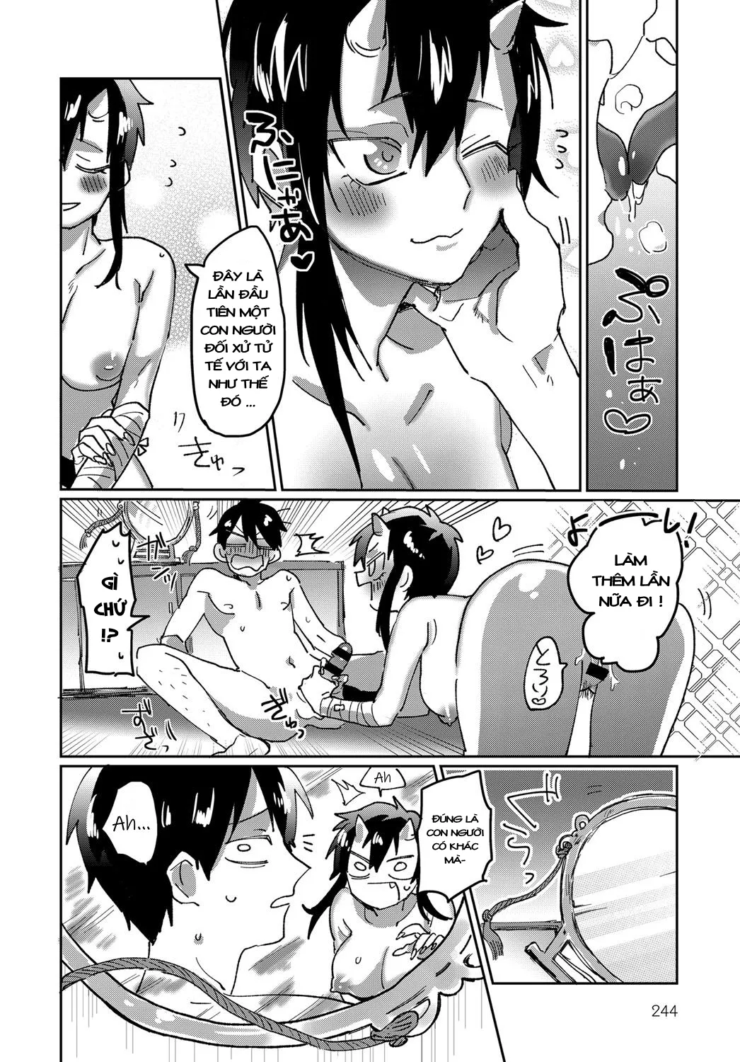 HentaiVN.net - Ảnh 25 - Thu phục nữ quỷ damdang [Shunjou Oni Musume ;Lusty Oni Girl] - Oneshot
