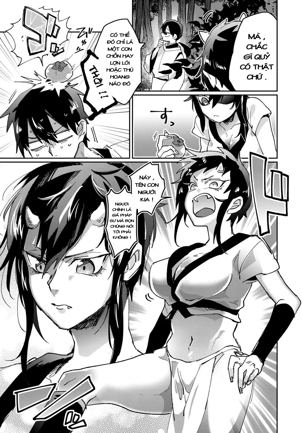 HentaiVN.net - Ảnh 4 - Thu phục nữ quỷ damdang [Shunjou Oni Musume ;Lusty Oni Girl] - Oneshot
