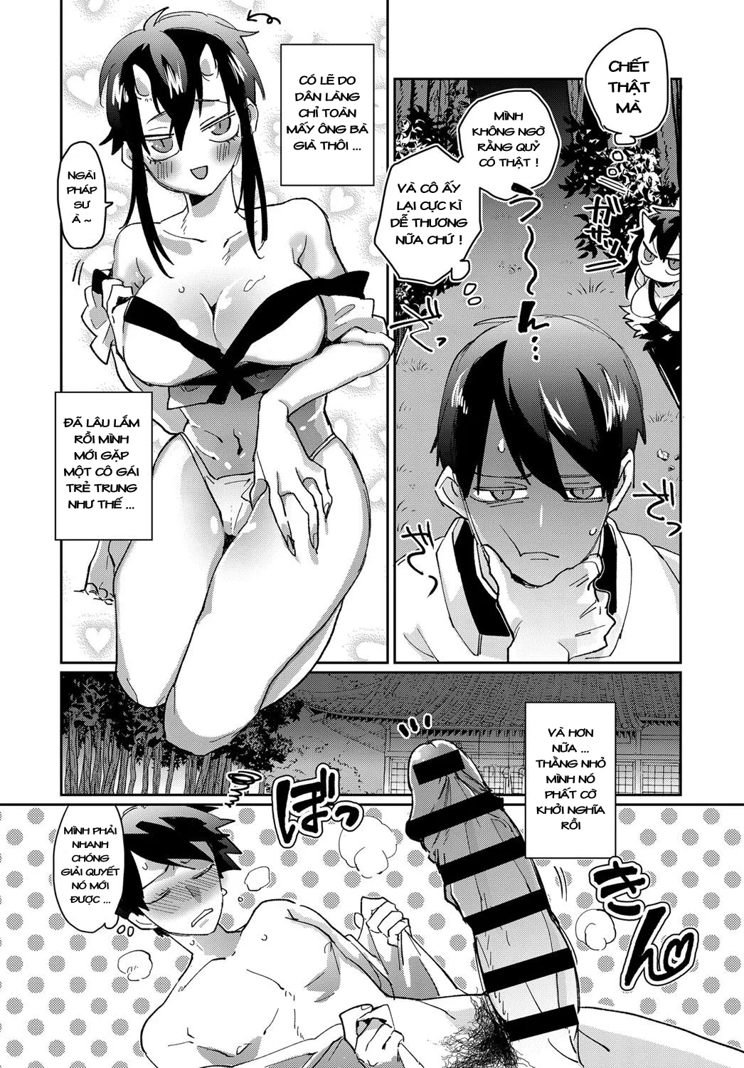 HentaiVN.net - Ảnh 9 - Thu phục nữ quỷ damdang [Shunjou Oni Musume ;Lusty Oni Girl] - Oneshot