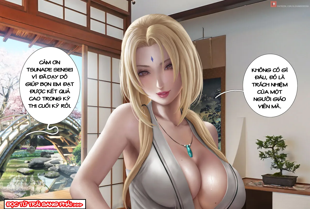 HentaiVN.net - Ảnh 3 - Món Quà Cho Học Sinh Giỏi~ [Tsunade; Extra Lesson; Lớp Học Bổ Túc Của Tsunade Sensei] - Oneshot. Món Quà Dành Cho Học Sinh Giỏi Và Biết Hiếu Kính~