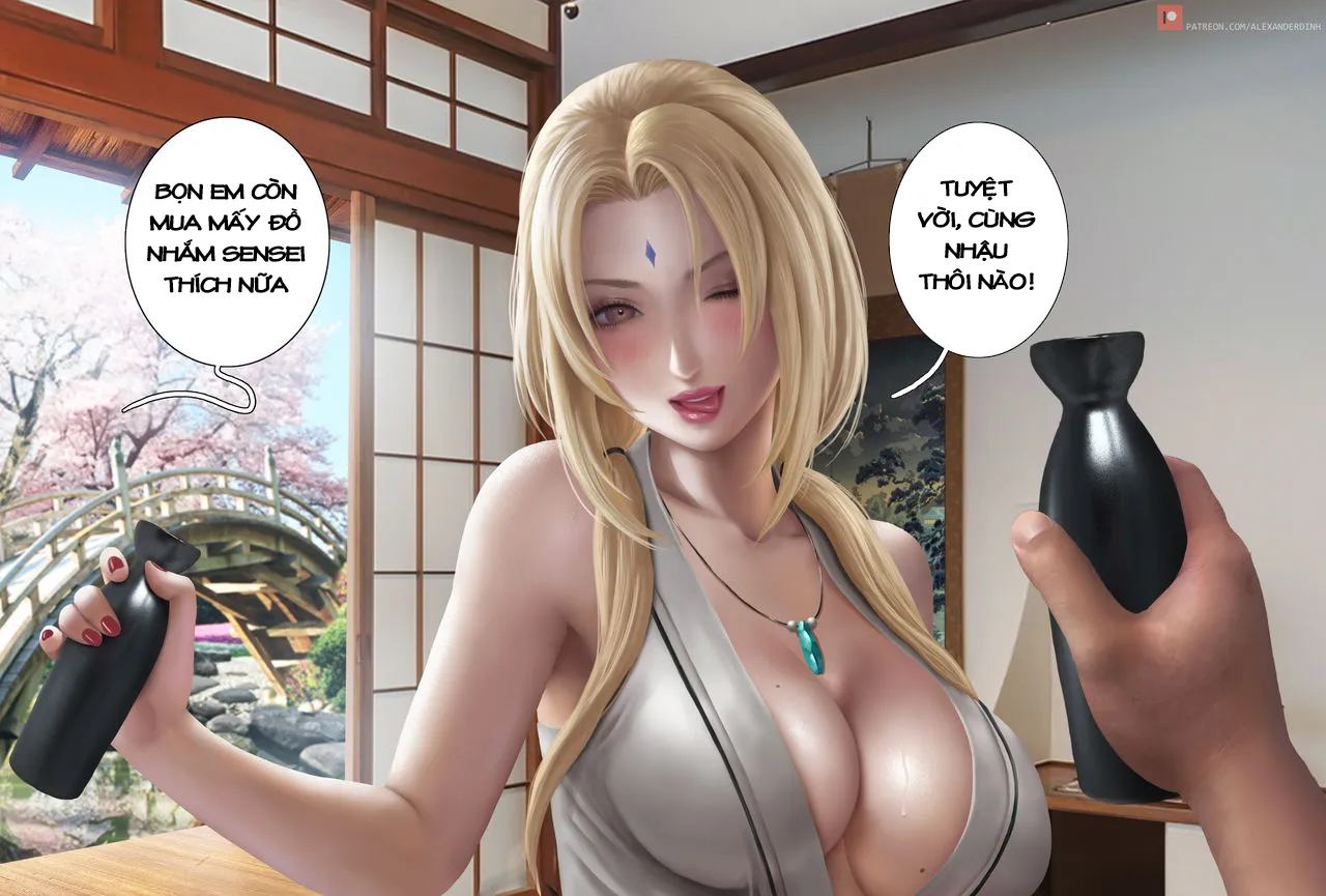 HentaiVN.net - Ảnh 5 - Món Quà Cho Học Sinh Giỏi~ [Tsunade; Extra Lesson; Lớp Học Bổ Túc Của Tsunade Sensei] - Oneshot. Món Quà Dành Cho Học Sinh Giỏi Và Biết Hiếu Kính~