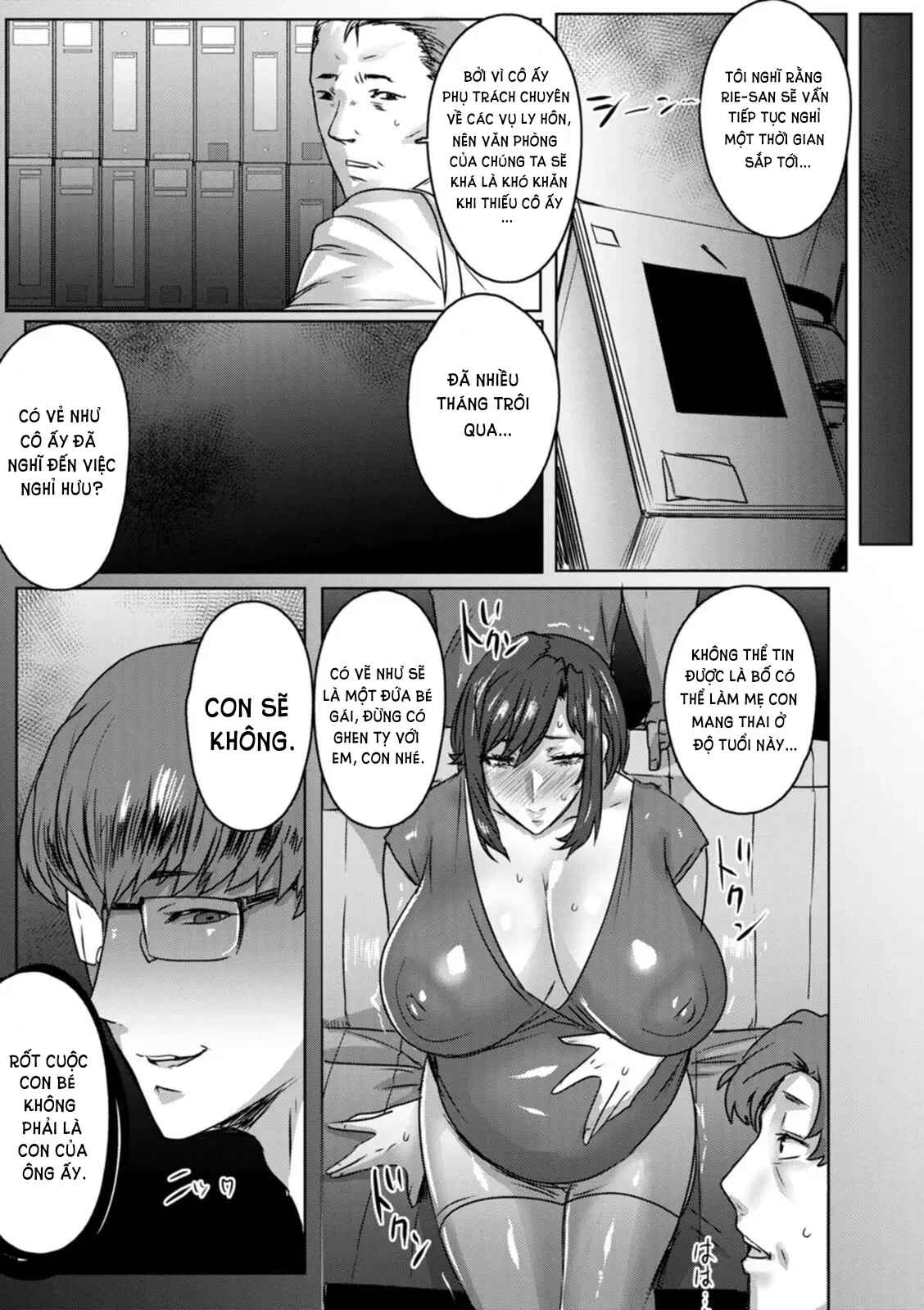 HentaiVN.net - Ảnh 19 - Haiso -Hahaoya Shikkaku- [Hahaoya Shikkaku ; Disqualified Mother - Losing the Case] - Chap 2