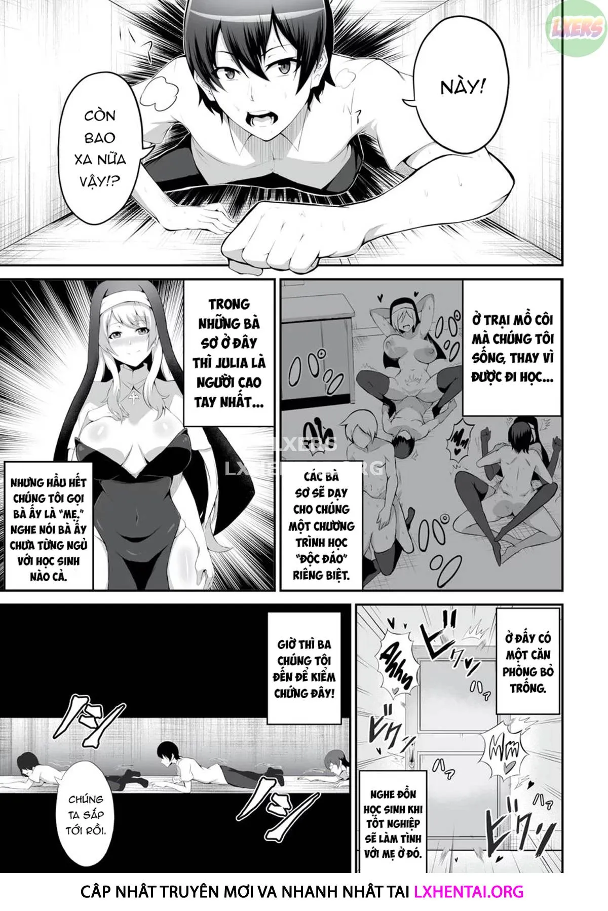 HentaiVN.net - Ảnh 5 - Nhà tù vắt sữa - Chap 2