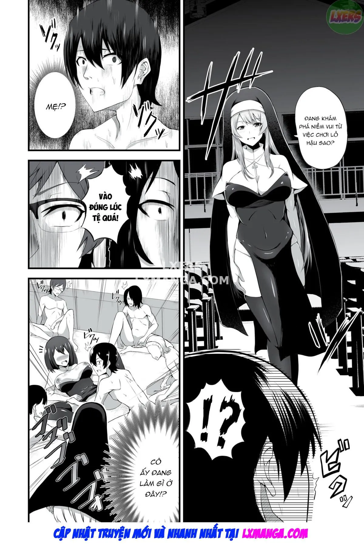 HentaiVN.net - Ảnh 16 - Nhà tù vắt sữa - Chap 3