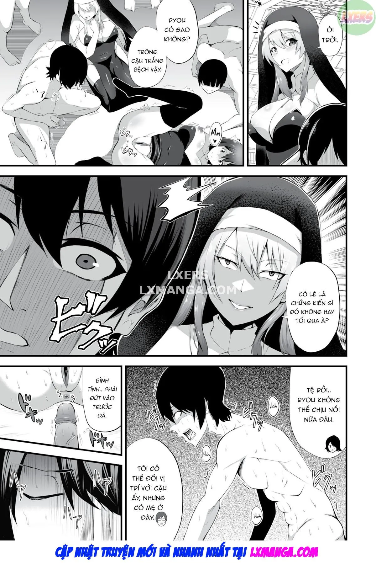 HentaiVN.net - Ảnh 17 - Nhà tù vắt sữa - Chap 3