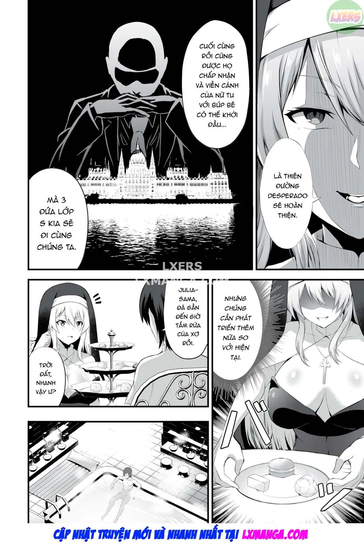 HentaiVN.net - Ảnh 10 - Nhà tù vắt sữa - Chap 4