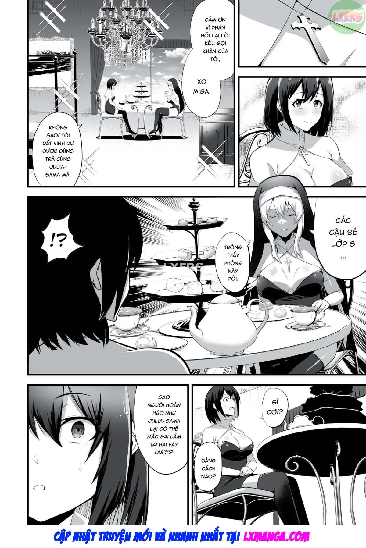 HentaiVN.net - Ảnh 8 - Nhà tù vắt sữa - Chap 4