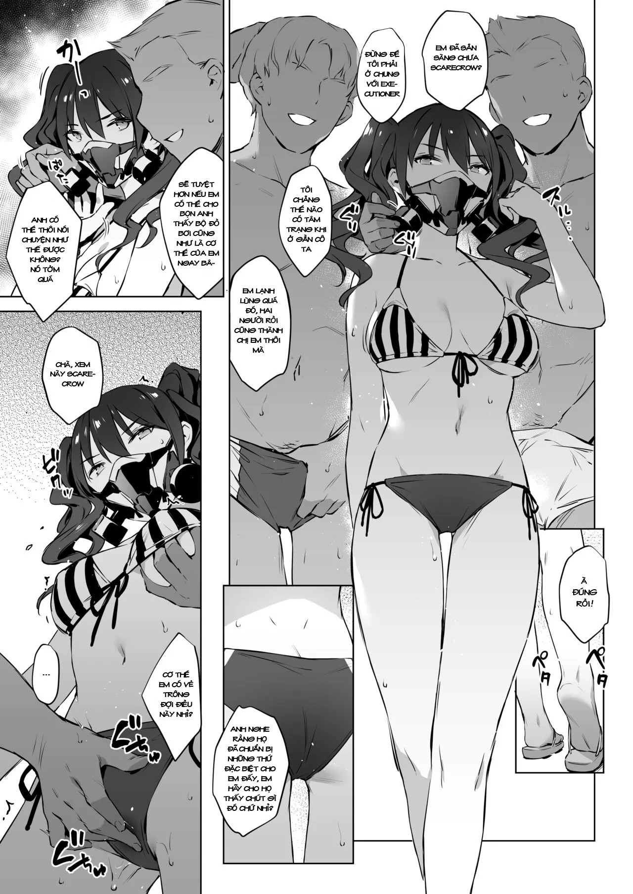 HentaiVN.net - Ảnh 7 - Mizugi Gentei Kyougi - I (Girls Frontline) [Summer Stint Protocol - I; 水着限定協議 - I] - Oneshot