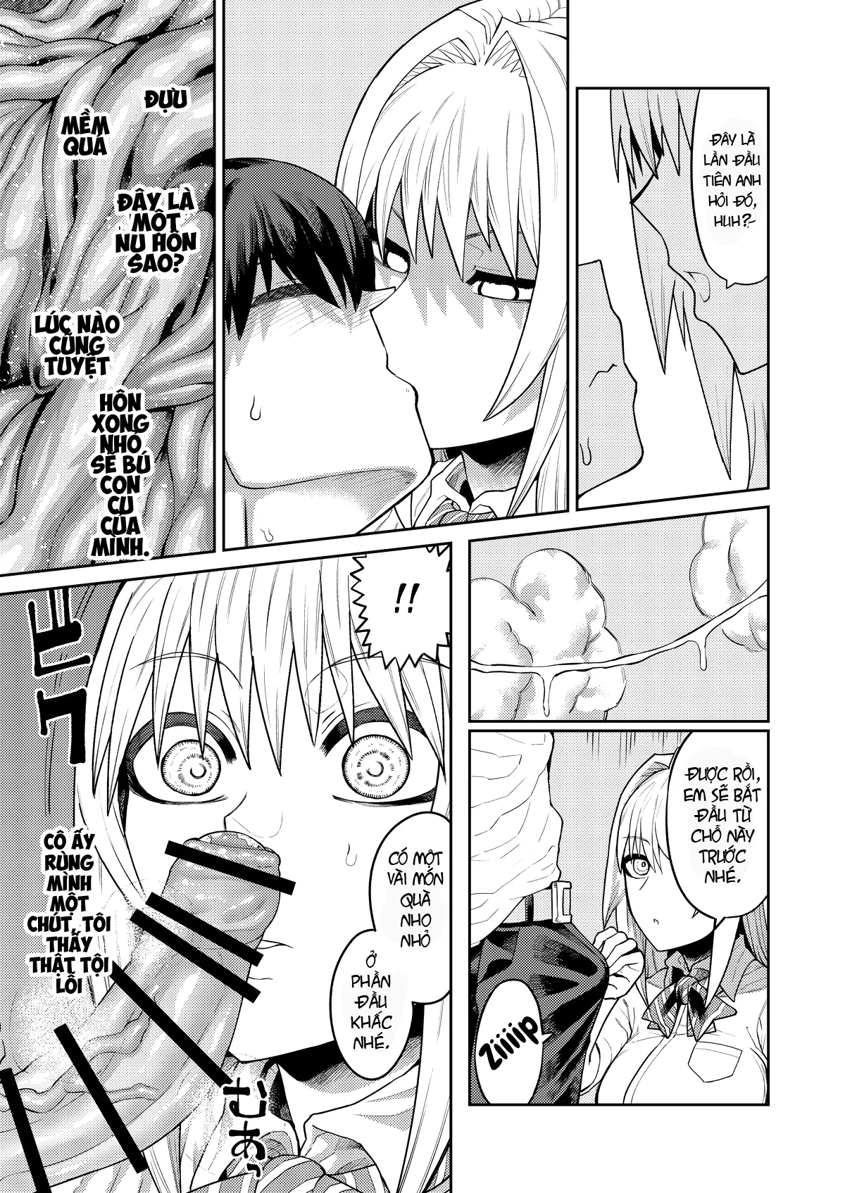 HentaiVN.net - Ảnh 16 - Riyuu wa Fumei daga Ecchi Shite Kureru Kouhai - Chap 1: Sự ngọt ngào của ghen tuông.