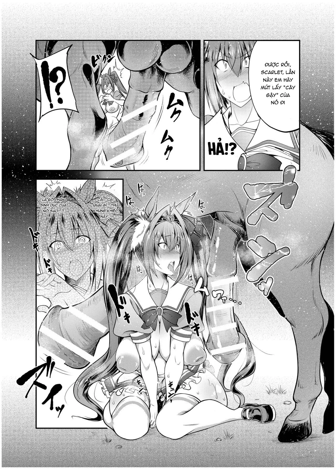 HentaiVN.net - Ảnh 9 - Juukan Musume Uma Koubi Derby [獣姦娘ウマ交尾ダービー] - Oneshot
