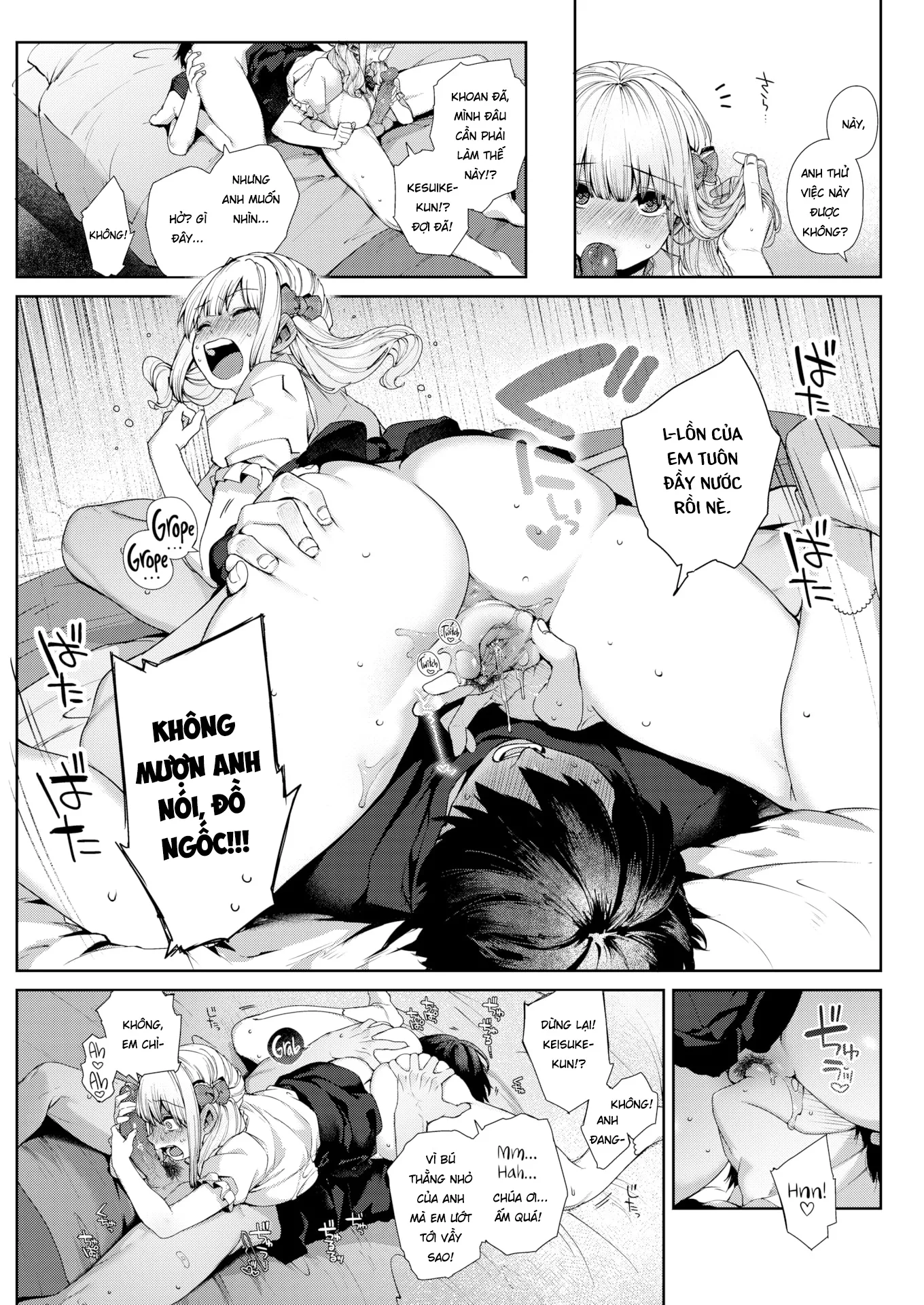 HentaiVN.net - Ảnh 14 - Airi-chan sẽ cướp anh đi mất - Oneshot