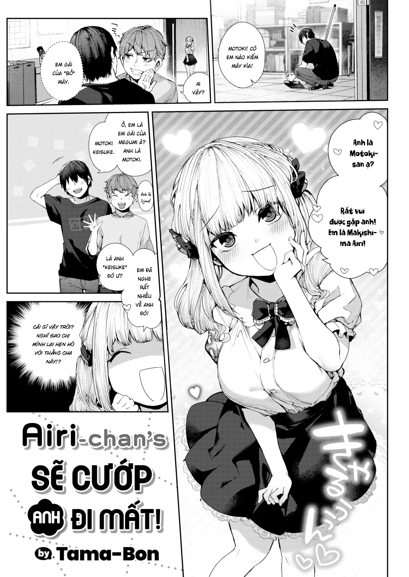 HentaiVN.net - Ảnh 4 - Airi-chan sẽ cướp anh đi mất - Oneshot