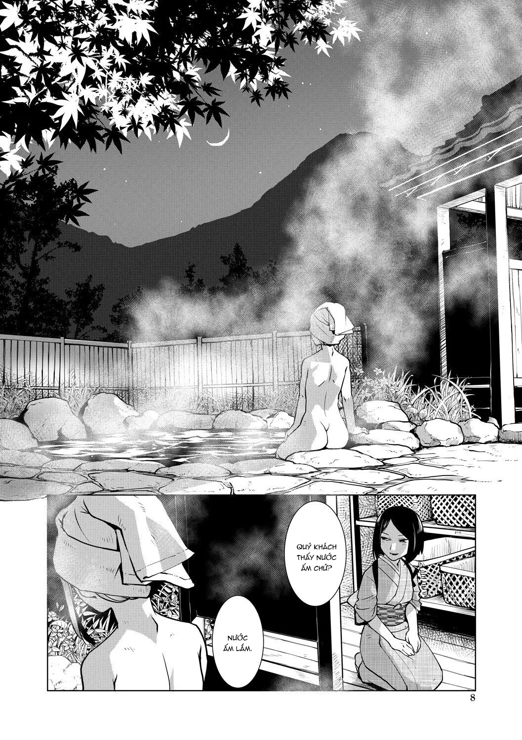HentaiVN.net - Ảnh 10 - Quán trọ Futa [Futanari Okami no Namahame Hanjouki] - Chap 1