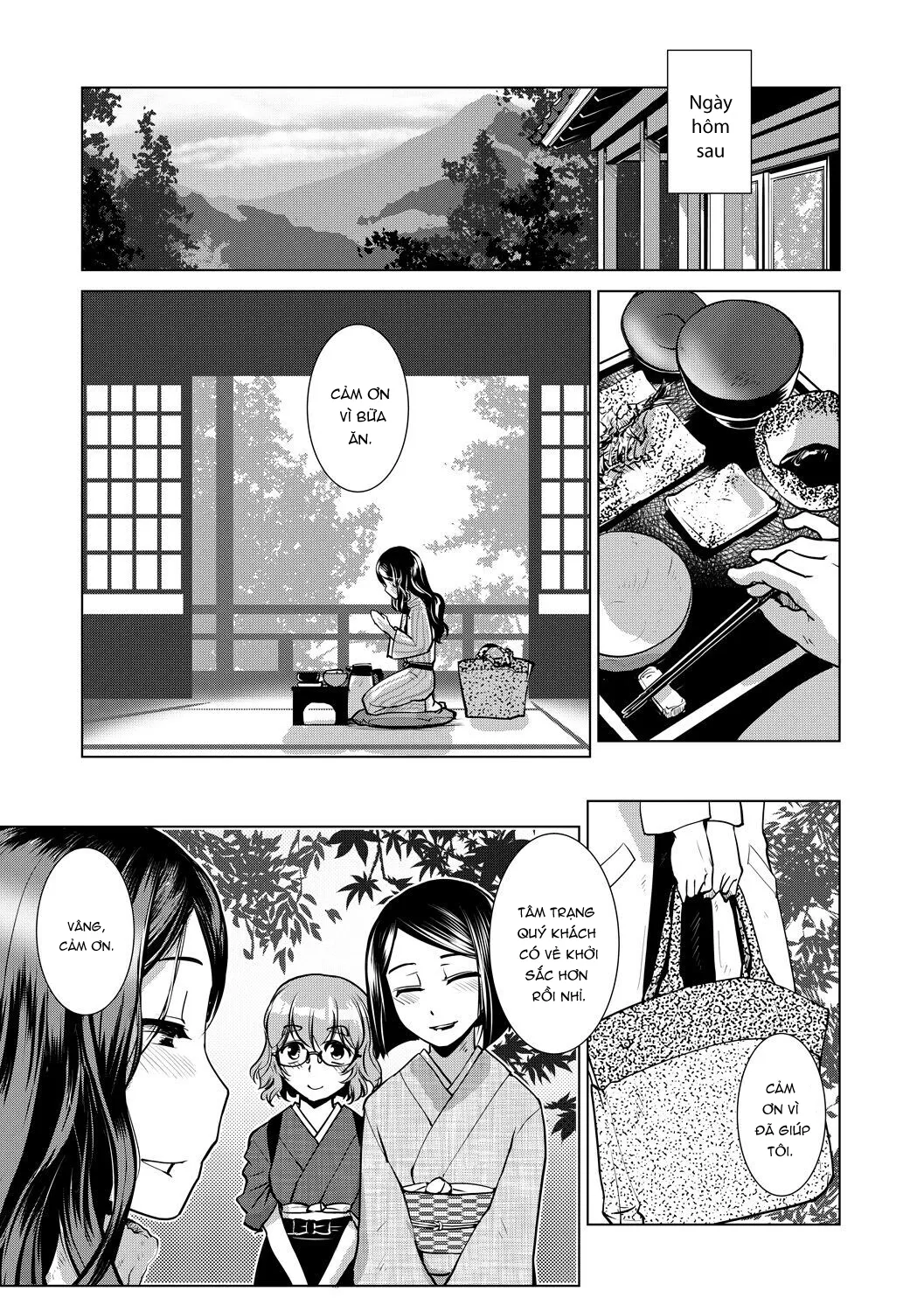 HentaiVN.net - Ảnh 38 - Quán trọ Futa [Futanari Okami no Namahame Hanjouki] - Chap 1