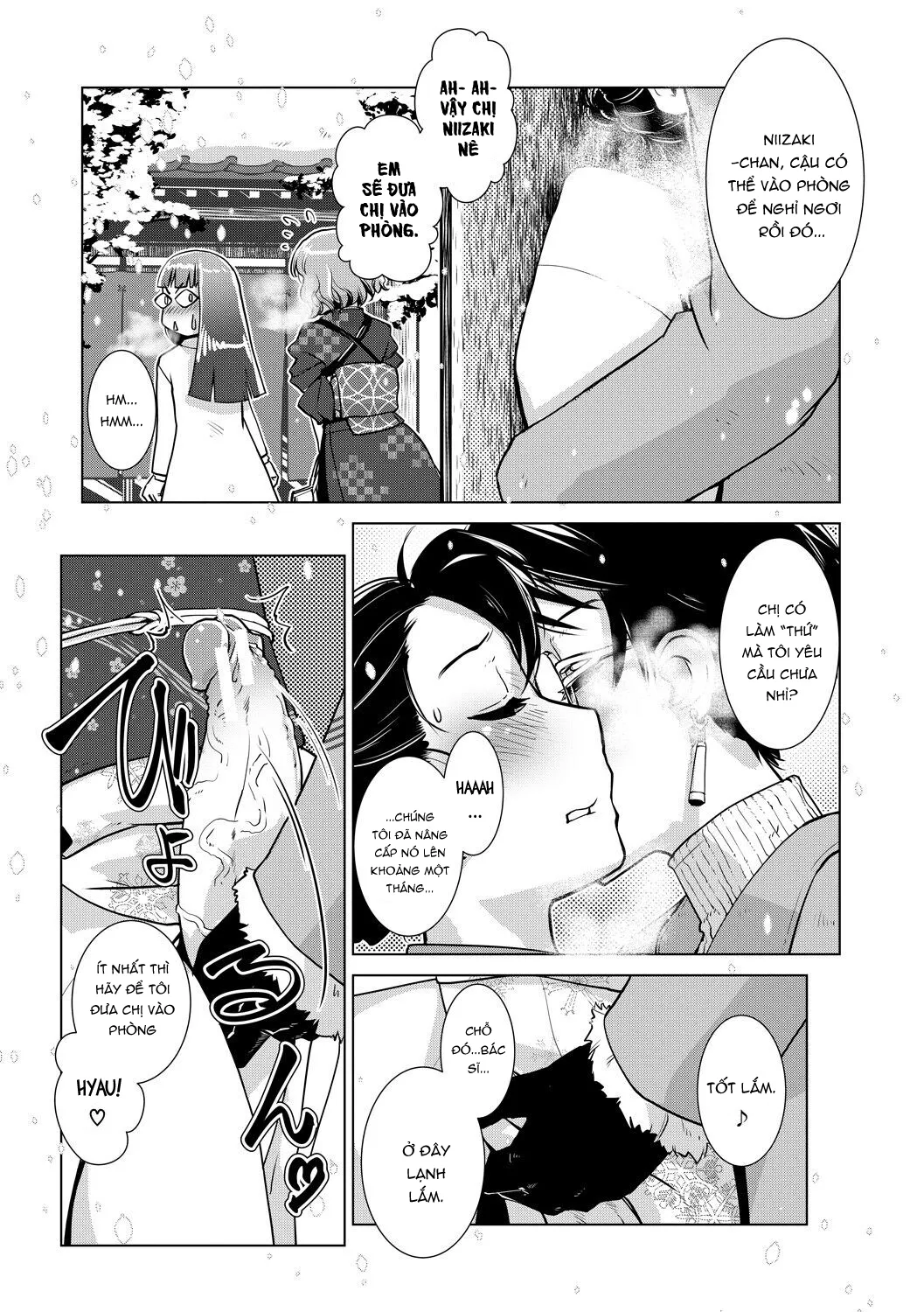 HentaiVN.net - Ảnh 7 - Quán trọ Futa [Futanari Okami no Namahame Hanjouki] - Chap 2 - Phần 1