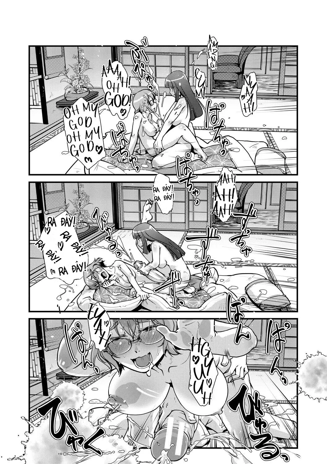 HentaiVN.net - Ảnh 20 - Quán trọ Futa [Futanari Okami no Namahame Hanjouki] - Chap 2 - Phần 2