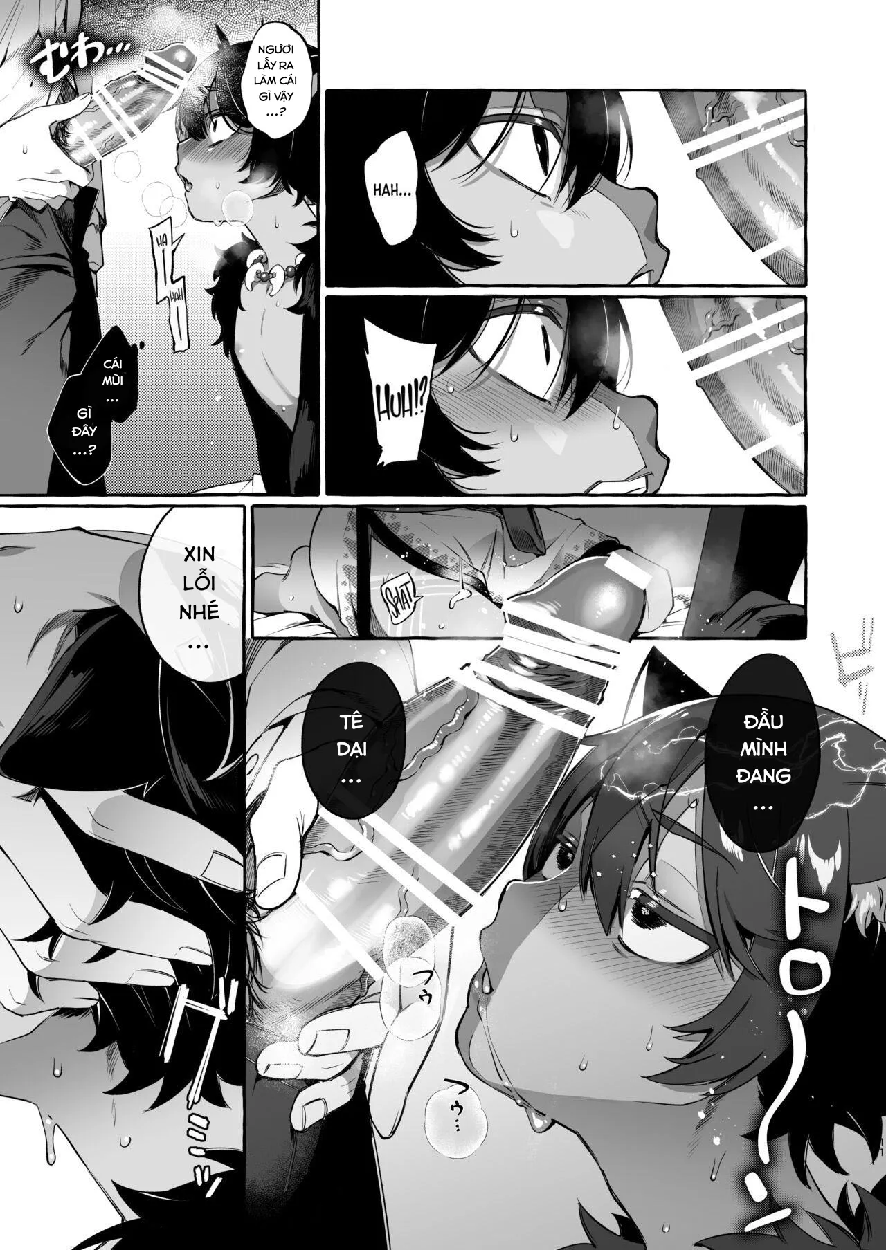 HentaiVN.net - Ảnh 15 - Tôi chuyển sinh đến thế giới khác với dàn harem toàn trap. [Isekai Teni Shite Mazoku Shota ni Tanetsuke Shitara Mechakucha Natsukareta.; I Went to Another World and Demon Shotas Grew Attached to Me After I Mated With Them.] - Chap 1