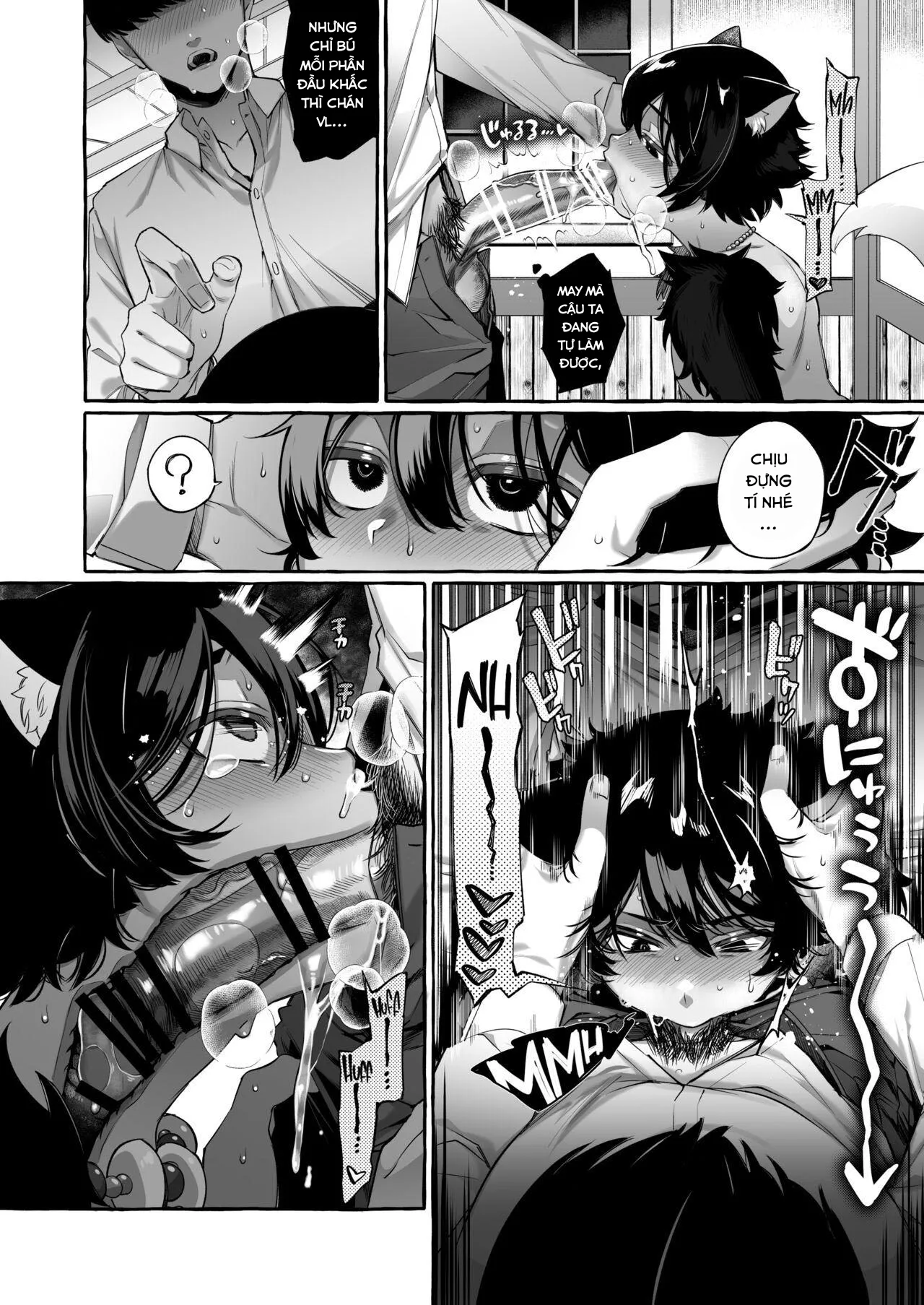 HentaiVN.net - Ảnh 18 - Tôi chuyển sinh đến thế giới khác với dàn harem toàn trap. [Isekai Teni Shite Mazoku Shota ni Tanetsuke Shitara Mechakucha Natsukareta.; I Went to Another World and Demon Shotas Grew Attached to Me After I Mated With Them.] - Chap 1