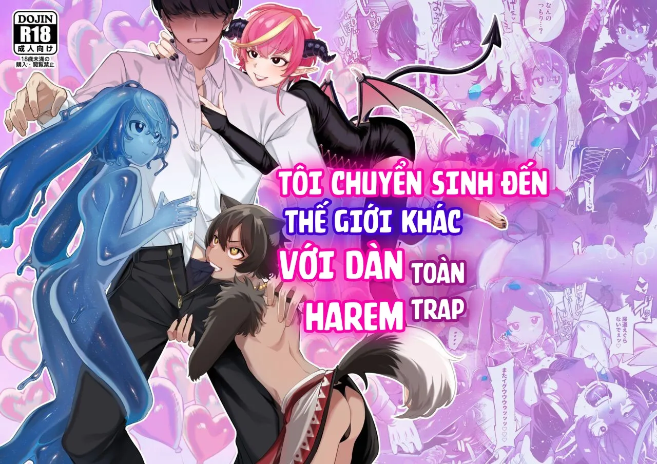 HentaiVN.net - Ảnh 4 - Tôi chuyển sinh đến thế giới khác với dàn harem toàn trap. [Isekai Teni Shite Mazoku Shota ni Tanetsuke Shitara Mechakucha Natsukareta.; I Went to Another World and Demon Shotas Grew Attached to Me After I Mated With Them.] - Chap 1