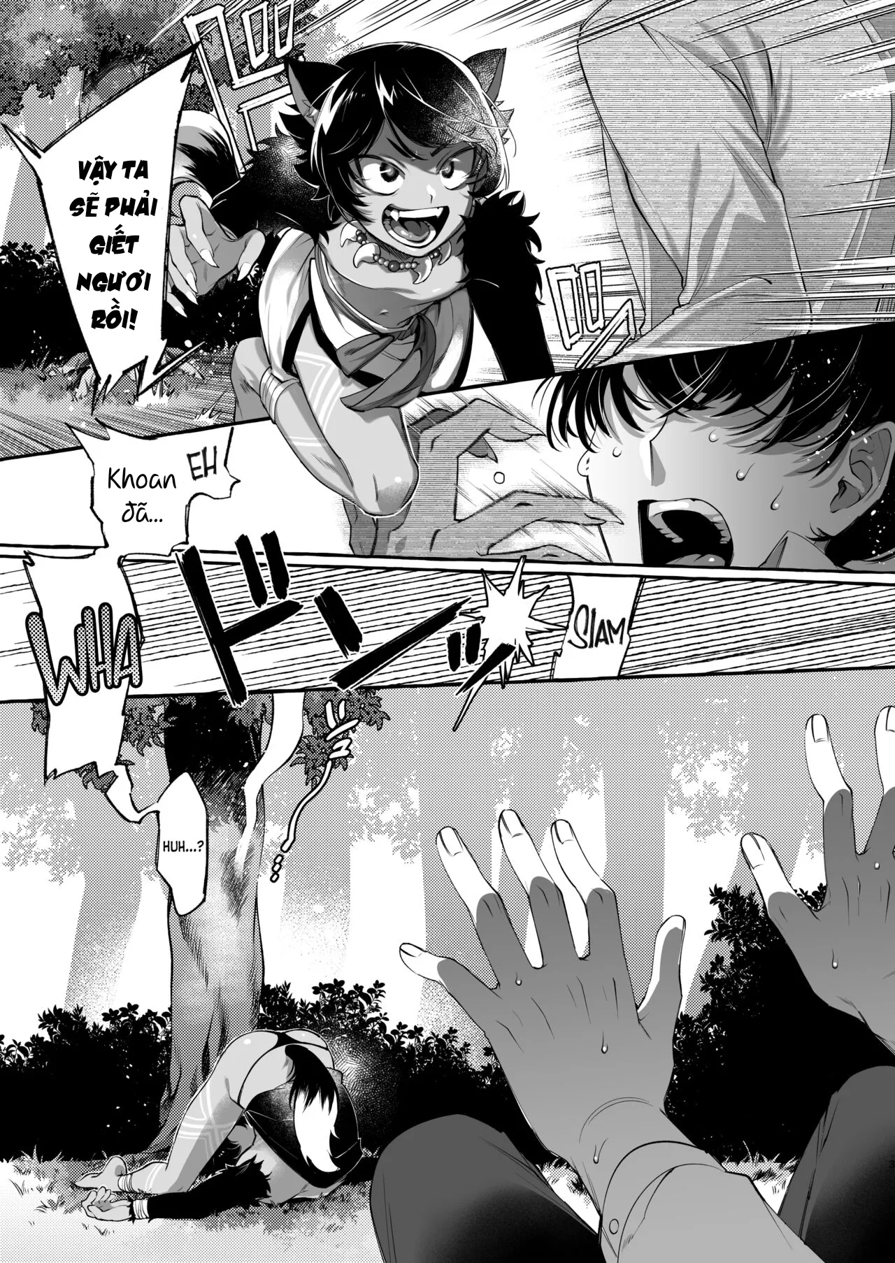 HentaiVN.net - Ảnh 7 - Tôi chuyển sinh đến thế giới khác với dàn harem toàn trap. [Isekai Teni Shite Mazoku Shota ni Tanetsuke Shitara Mechakucha Natsukareta.; I Went to Another World and Demon Shotas Grew Attached to Me After I Mated With Them.] - Chap 1