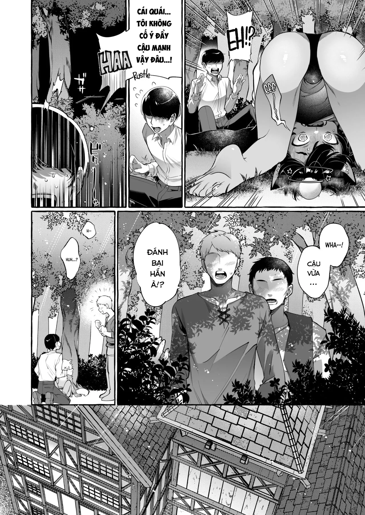 HentaiVN.net - Ảnh 8 - Tôi chuyển sinh đến thế giới khác với dàn harem toàn trap. [Isekai Teni Shite Mazoku Shota ni Tanetsuke Shitara Mechakucha Natsukareta.; I Went to Another World and Demon Shotas Grew Attached to Me After I Mated With Them.] - Chap 1