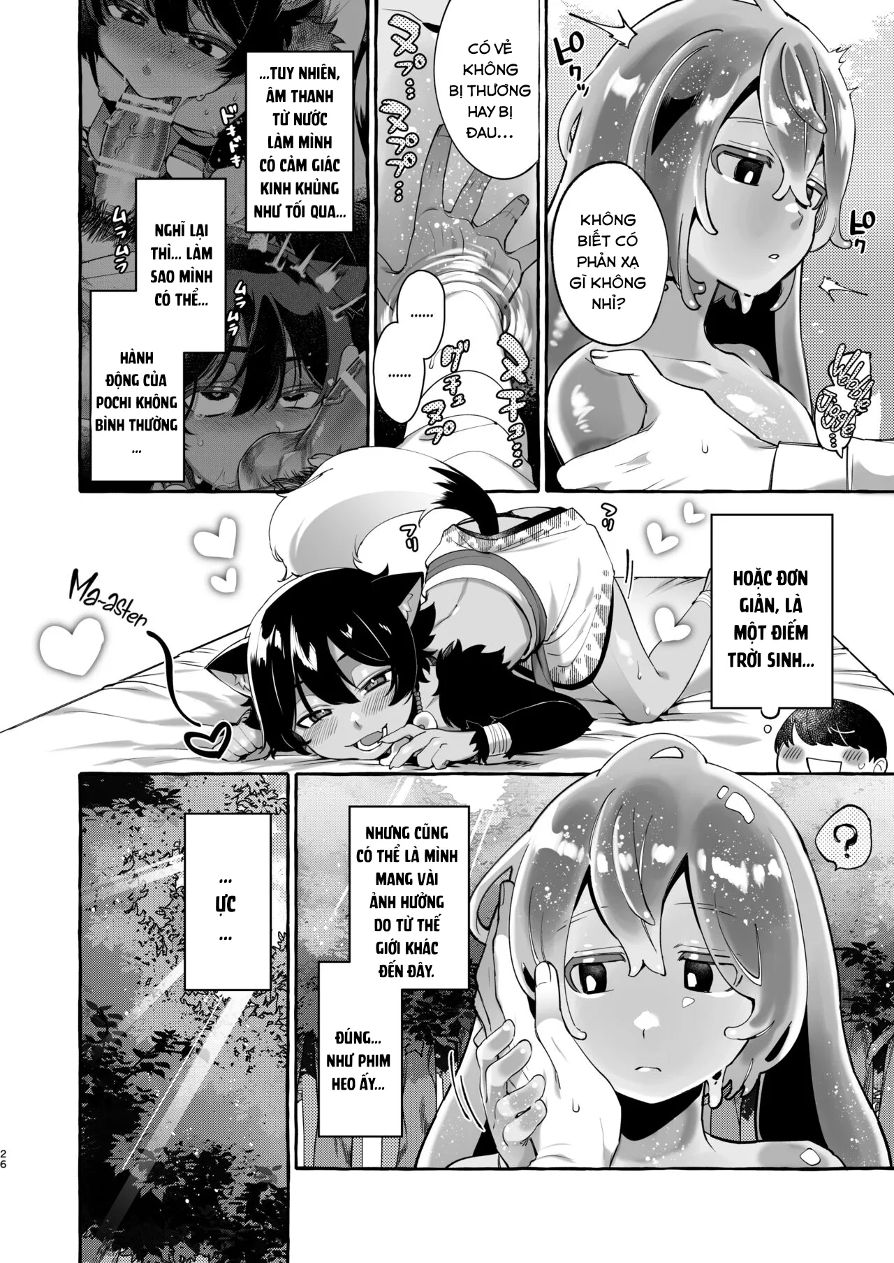 HentaiVN.net - Ảnh 8 - Tôi chuyển sinh đến thế giới khác với dàn harem toàn trap. [Isekai Teni Shite Mazoku Shota ni Tanetsuke Shitara Mechakucha Natsukareta.; I Went to Another World and Demon Shotas Grew Attached to Me After I Mated With Them.] - Chap 2
