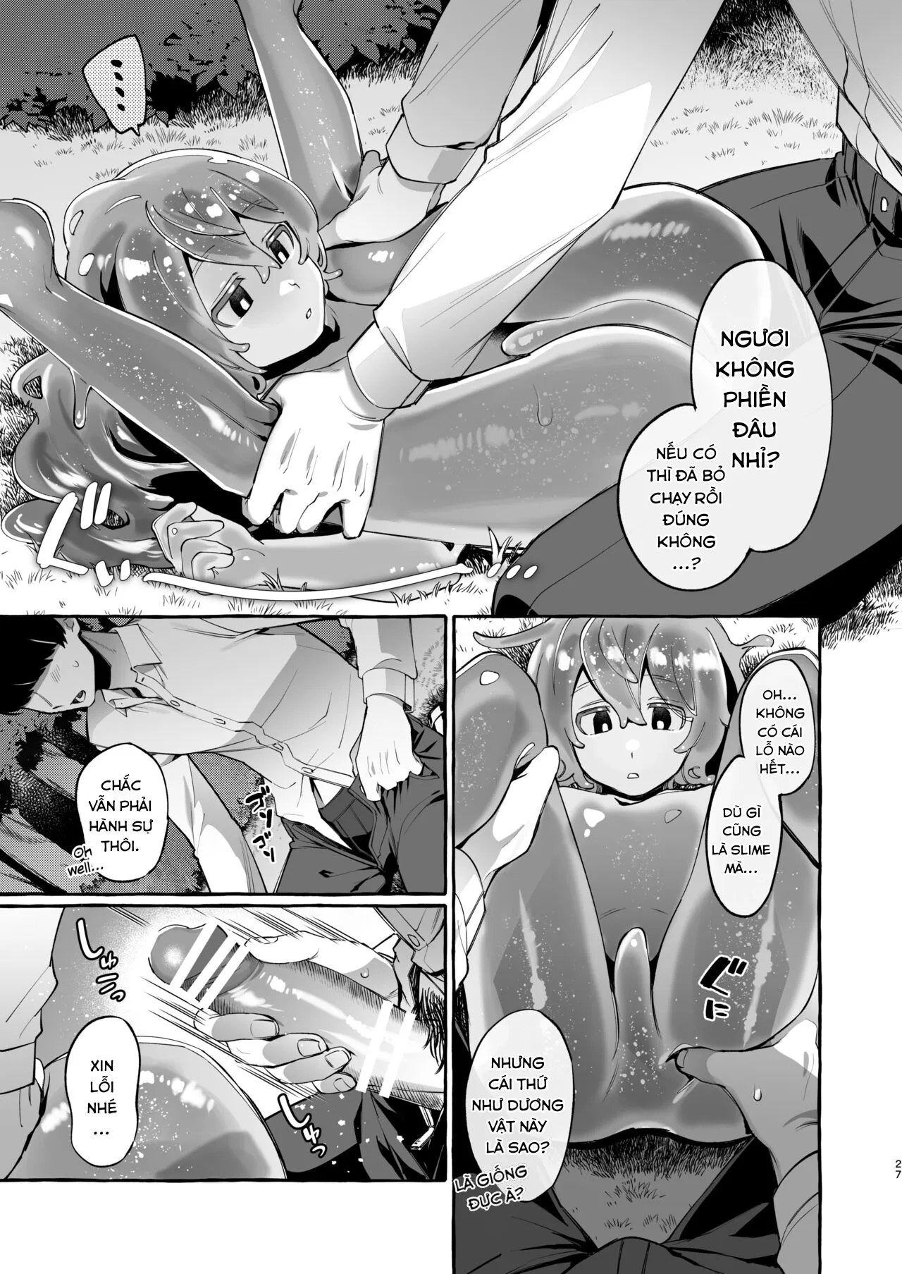 HentaiVN.net - Ảnh 9 - Tôi chuyển sinh đến thế giới khác với dàn harem toàn trap. [Isekai Teni Shite Mazoku Shota ni Tanetsuke Shitara Mechakucha Natsukareta.; I Went to Another World and Demon Shotas Grew Attached to Me After I Mated With Them.] - Chap 2