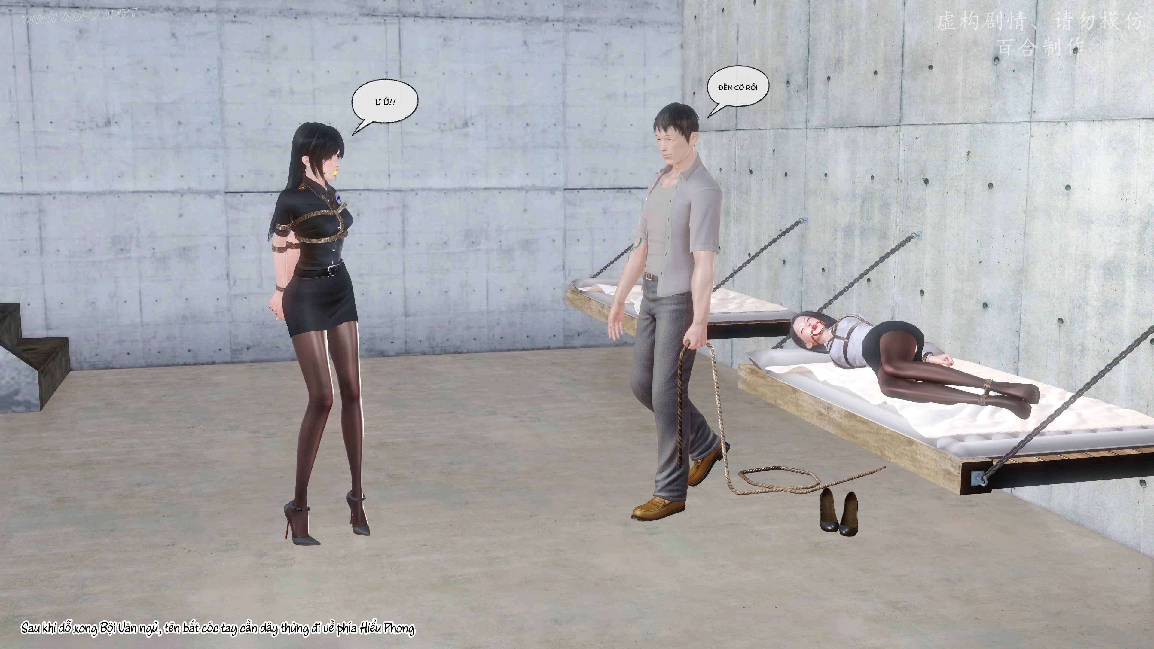 HentaiVN.net - Ảnh 20 - Kiếp hồng nhan - bách hợp chế tác. - Chap 6
