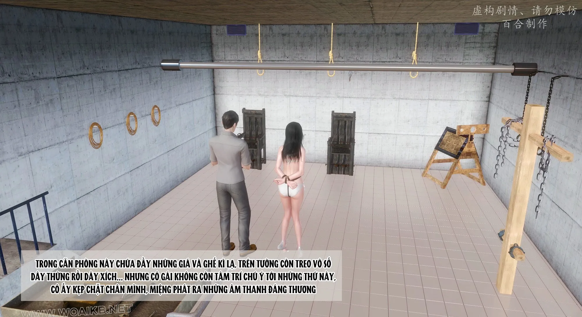 HentaiVN.net - Ảnh 19 - Kiếp hồng nhan - bách hợp chế tác. - Chap 8 + 9