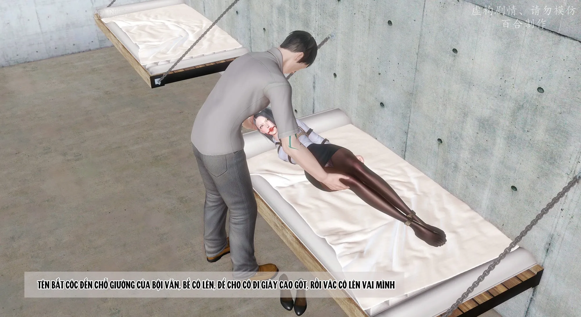 HentaiVN.net - Ảnh 38 - Kiếp hồng nhan - bách hợp chế tác. - Chap 8 + 9
