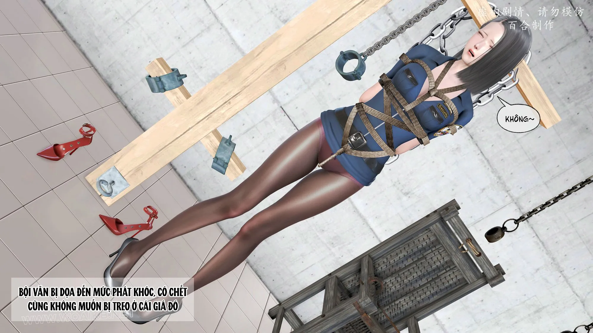 HentaiVN.net - Ảnh 19 - Kiếp hồng nhan - bách hợp chế tác. - Chap 10